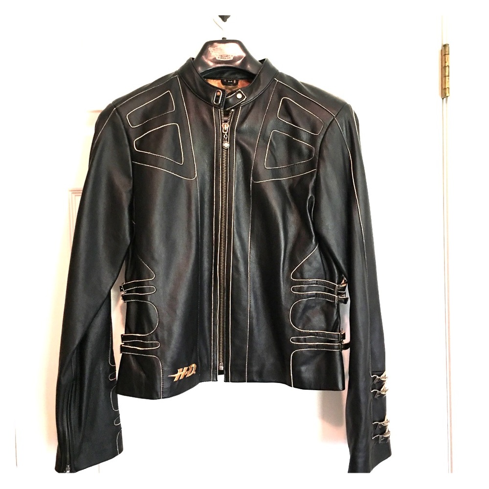Harley-Davidson BEALE STREET Leather Jacket Womens